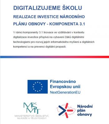 Projekt DIGITALIZUJEME ŠKOLU